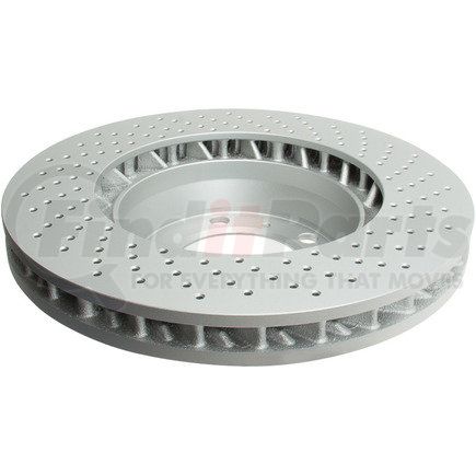SP34101 by ATE BRAKE PRODUCTS - ATE Coated Single Pack Front Left Disc Brake Rotor SP34101 for Porsche