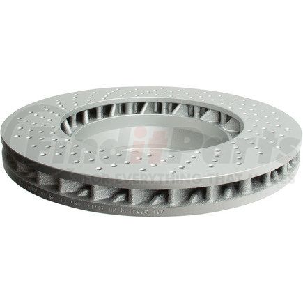 SP34102 by ATE BRAKE PRODUCTS - ATE Coated Single Pack Front Right Disc Brake Rotor SP34102 for Porsche