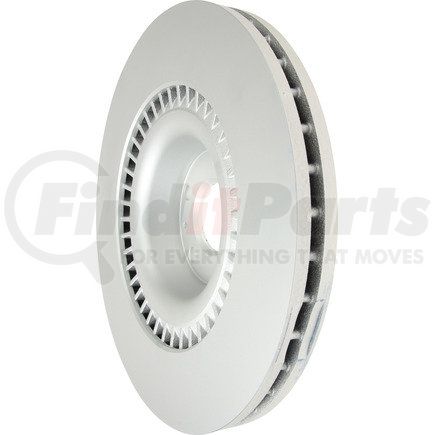 SP36107 by ATE BRAKE PRODUCTS - ATE Coated Single Pack Front Disc Brake Rotor SP36107 for Audi