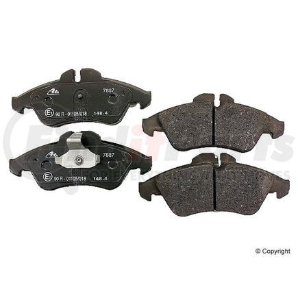 D 950 A by ATE BRAKE PRODUCTS - Disc Brake Pad for MERCEDES BENZ