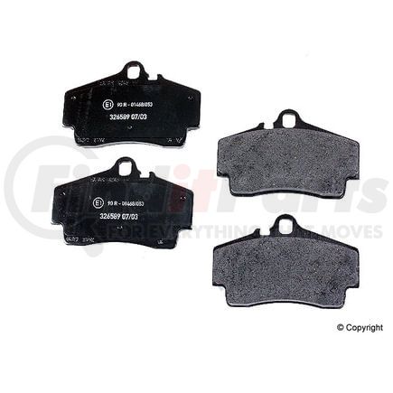 ATE Brake Products D 996 A Disc Brake Pad for PORSCHE