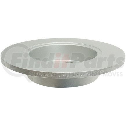 SP10224 by ATE BRAKE PRODUCTS - ATE Coated Single Pack Rear Disc Brake Rotor SP10224 for Audi, Volkswagen