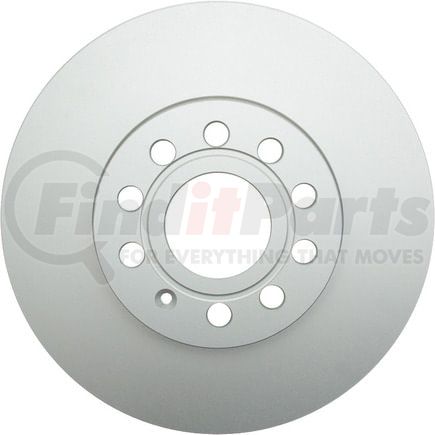 SP25145 by ATE BRAKE PRODUCTS - ATE Coated Single Pack Front  Disc Brake Rotor SP25145 for Audi, Volkswagen