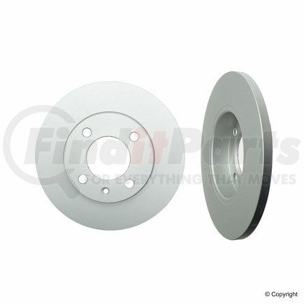 SP12106 by ATE BRAKE PRODUCTS - ATE Coated Single Pack Front  Disc Brake Rotor SP12106 for Audi, Volkswagen