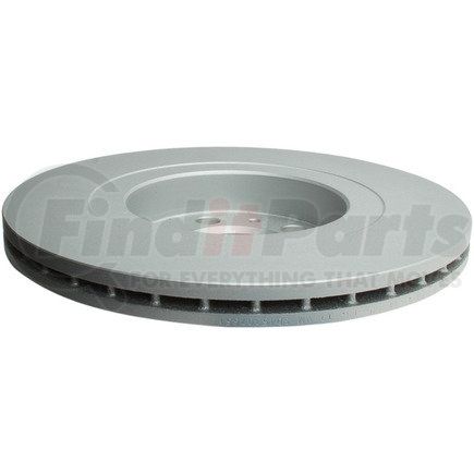 SP22150 by ATE BRAKE PRODUCTS - ATE Coated Single Pack Front  Disc Brake Rotor SP22150 for Volkswagen