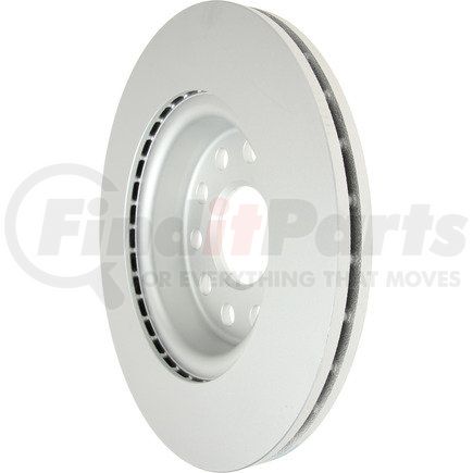 SP22210 by ATE BRAKE PRODUCTS - ATE Coated Single Pack Front Disc Brake Rotor SP22210 for Volkswagen