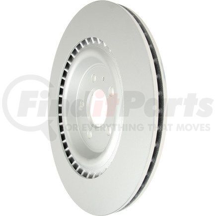 SP22273 by ATE BRAKE PRODUCTS - ATE Coated Single Pack Rear Disc Brake Rotor SP22273 for Audi