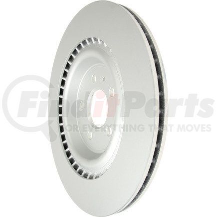 SP22273 by ATE BRAKE PRODUCTS - ATE Coated Single Pack Rear Disc Brake Rotor SP22273 for Audi