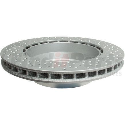 SP24194 by ATE BRAKE PRODUCTS - ATE Coated Single Pack Rear Disc Brake Rotor SP24194 for Porsche