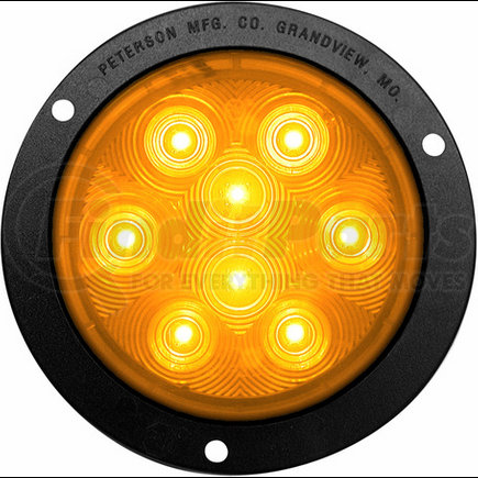 M418TA-5 by PETERSON LIGHTING - 417-5/418-5 4" Round LED Turn Signal