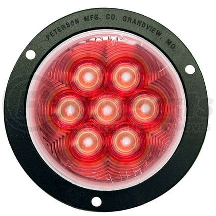 M818CR-3 by PETERSON LIGHTING - 817-3/818-3 Piranha LED 4" Round Stop, Turn & Tail Light