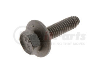 45594 by DORMAN - Body Bolt - GM - M6-1.0 x 25mm