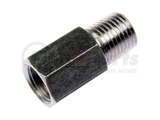 47155 by DORMAN - Transmission Line Connector with a 5/16 in. Tube and 1/4 - 18 in Thread.