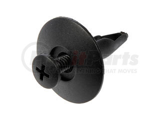 Dorman 47972 Multi-Purpose Retainer "Autograde" Rivet - Screw in-Hole Dia .250 in, Head Dia 1 in, Length .900 in