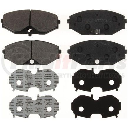 MRD587 by BENDIX - Global Semi-Met Disc Pad