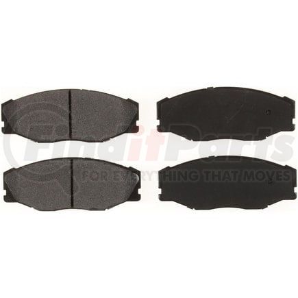 MRD604 by BENDIX - Global Semi-Met Disc Pad