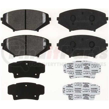 Bendix MRD1009 Disc Brake Pad Set Global Semi-Met Disc Pad