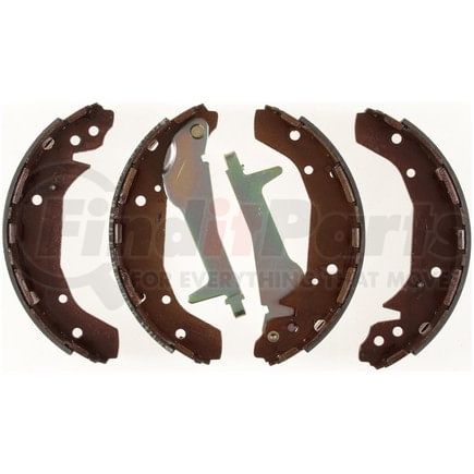 RS800L by BENDIX - Global Relined Shoe Set