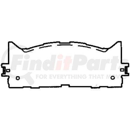 RD1222 by BENDIX - GLOBAL ORGANIC PAD
