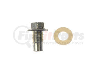 65147 by DORMAN - Oil Drain Plug Pilot Point 1/2-20, Head Size 9/16 In.