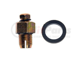 65209 by DORMAN - Oil Drain Plug Piggyback 1/2-20 D.O., Head Size 3/4 In.