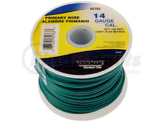 85783 by DORMAN - WIRE GN 14G 100 SPL