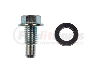 090-034 by DORMAN - Oil Drain Plug Pilot Point M12-1.75, Head Size 15Mm