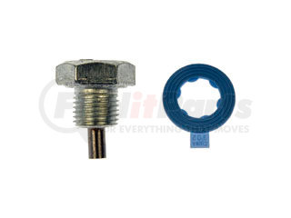 090-043 by DORMAN - Oil Drain Plug Magnetic 1/2-20, Head Size 3/4 In.