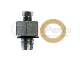 090-087 by DORMAN - Oil Drain Plug Piggyback M14-1.50 S.O., Head Size 24Mm