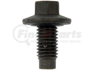 090-156 by DORMAN - Oil Drain Plug Pilot Point W Inset Gasket M12-1.75, Head Size 13Mm