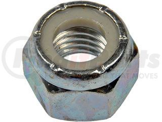 250-015 by DORMAN - Hex Lock Nuts With Nylon Ring-Grade 2- Thread Size 9/16-12 In.