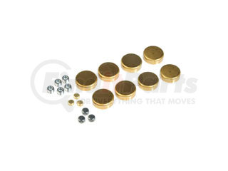 567-011 by DORMAN - Ford Brass Expansion Plug Kit, 17 Expansion Plugs, 5 Pipe Plugs