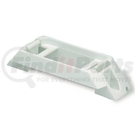 433703 by GROTE - Rail-Mount Bracket for Small Rectangular Lamps, White (42131 + 67050)