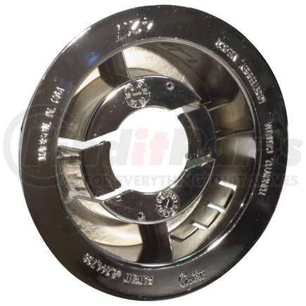 42173 by GROTE - Snap-In Mounting Flange For 2 1/2in. Round Lights, Chrome
