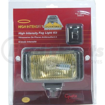 64093-5 by GROTE - FORWARD LIGHTING, YELLOW, HIGH INTENSITY FOG KIT, RETAIL PACK