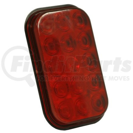 G4502-5 by GROTE - Hi Count® Rectangular LED Stop Tail Turn Light, Red, Retail Pack