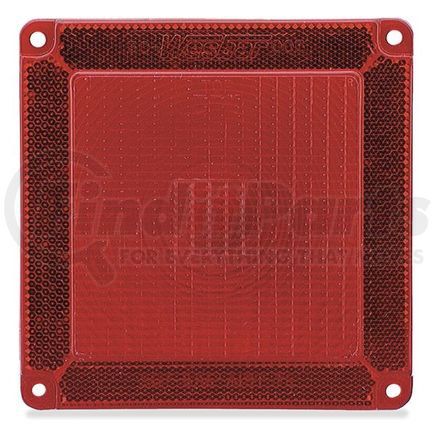 92402 by GROTE - Tail Light Lens - Square, Red