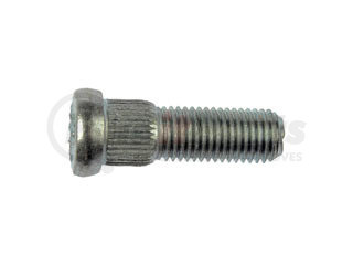 610-253 by DORMAN - M12-1.50 Serrated Wheel Stud - 14.10mm Knurl, 38.5mm Length