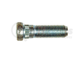 610-186 by DORMAN - 7/16-20 Serrated Wheel Stud - .472 In. Knurl, 1-1/2 In. Length