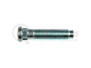 610-297 by DORMAN - 9/16-18 Serrated Wheel Stud - 0.640 In. Knurl, 2-11/16 In. Length