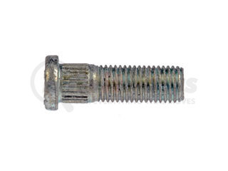 610-307 by DORMAN - M12-1.50 Serrated Wheel Stud - 12.50mm Knurl, 39.5mm Length