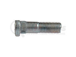 610-309 by DORMAN - M12-1.50 Serrated Wheel Stud With Clip Head - 13.06mm Knurl, 42.5mm Length