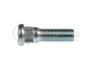 610-312 by DORMAN - M12-1.50 Serrated Wheel Stud - 14.3mm Knurl, 44.5mm Length