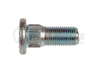 610-322 by DORMAN - M12-1.25 Serrated Wheel Stud - 14.27mm Knurl, 30.5mm Length