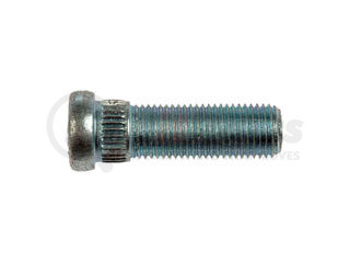 610-327 by DORMAN - M14-1.50 Serrated Wheel Stud - 16.00mm Knurl, 45.5mm Length