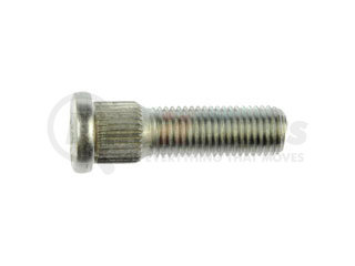 610-265 by DORMAN - M12-1.50 Serrated Wheel Stud - 14.32mm Knurl, 44.5mm Length