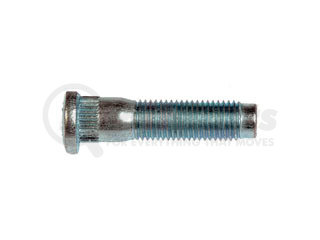 610-365 by DORMAN - M12-1.50 Serrated Wheel Stud - 13.41mm Knurl, 51.5mm Length