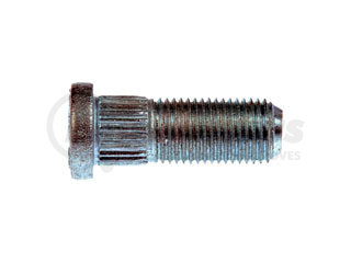 610-334 by DORMAN - M12-1.25 Serrated Wheel Stud - 12.45mm Knurl, 33.5mm Length