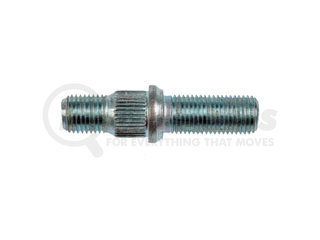 610-339 by DORMAN - M14-1.50 Double Ended Wheel Stud - 16.51mm Knurl, 69mm Length