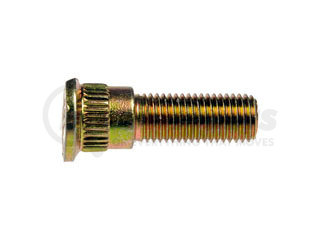 610-457 by DORMAN - M12-1.50 Serrated Wheel Stud With Clip Head - 16.10mm Knurl, 41.25mm Length